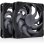 Refrigeración Aire Noctua 120mm NF-A12x25 G2 PWM Sx2-PP chromax.black doble pack