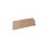 Schreibtischmatte Trust Benya XXL Beige PVC Vegan