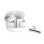 Auriculares QCY MeloBuds HT12 inalámbricos Bluetooth con Cancelación de Ruido, Micrófono y resistencia IPX4 blancos