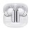 Auriculares QCY MeloBuds HT12 inalámbricos Bluetooth con Cancelación de Ruido, Micrófono y resistencia IPX4 blancos