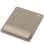 Alfombrilla para ratón Fellowes Breyta con reposamuñecas 240 x 200 mm color arena