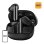 Auriculares QCY MeloBuds HT12 inalámbricos Bluetooth con Cancelación de Ruido, Micrófono y resistencia IPX4, negros
