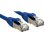 Cable de red Lindy Cat6a S/FTP 5 m azul