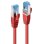 Cavo di rete Lindy Cat6a S/FTP 2 m rosso