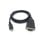 Cable USB-C a Serie DB9 EQUIP 1,5 m Negro