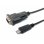 Cable USB-C a Serie DB9 EQUIP 1,5 m Negro