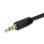 Audio-Splitter EQUIP 2x3.5mm auf 3.5mm Schwarz