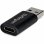 Adaptateur USB-A Mâle vers USB-C Femelle StarTech 10 Gbps Noir