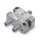 Divisor de señal para cable coaxial Digitus 2 vías F 5-2400 MHz metálico