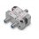 Divisor de señal para cable coaxial Digitus 2 vías F 5-2400 MHz metálico
