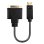 Adaptador de cable DisplayPort a DVI-D Lindy 41004 0,15 m Oro