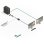Adaptador de cable DisplayPort a DVI-D Lindy 41004 0,15 m Oro