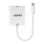 Adaptador de cable de vídeo Lindy Mini DisplayPort a HDMI 4K 60 Hz