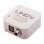 Cambiador de Género para Cables Lindy Toslink a RCA Blanco