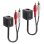 Trasmettitore AV Lindy 70460 100 m Cat5 Nero Rosso Bianco