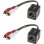 Trasmettitore AV Lindy 70460 100 m Cat5 Nero Rosso Bianco
