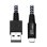 Cable USB A a Lightning para Servicio Pesado Eaton Tripp Lite M100-003-HD 0,91 m Negro