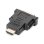 Adaptador HDMI a DVI-I Digitus Negro