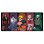 Alfombrilla para ratón ABYSTYLE Naruto Shippuden XXL 900x400 mm Multicolor Base Antiderrapante