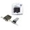 Scheda di Interfaccia LogiLink PCIe Parallelo Serie RS-232 Interna