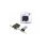 Scheda di Interfaccia LogiLink PCIe Parallelo Serie RS-232 Interna