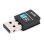 Netzwerkkarte IGGUAL USB Wifi Adapter 2.4GHz 300Mbps USB 2.0 LED