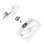 Refrigeração Ar NZXT 120mm Branco RF-Q12SF-W2 500-1700 RPM FDB