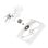 Refrigeração Ar NZXT 140 mm Branco F140Q PWM Rolamento FDB Silencioso