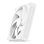 Refrigeração Ar NZXT 140mm Branco 500-1700 RPM F140P Rolamento FDB