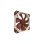 Refrigeração Ar Noctua 140mm NF-A14 PWM 300-1500 RPM Castanho