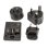 Adaptador de enchufe Intermec Tipo C Europlug Negro