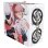 Bolso de compras Konix Jujutsu Kaisen Blanco Plástico reciclado 450 x 400 x 200 mm