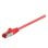 Netzwerkkabel Goobay 95517 Cat6 S/FTP 5 m Rot