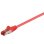 Netzwerkkabel Goobay 95527 Cat6 S/FTP 7,5 m Rot