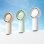 Mini-Handventilator JISULIFE Life5 Plus Braun 5 Stufen 4000mAh Akku Wiederaufladbar