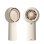 Mini-Handventilator JISULIFE Life5 Plus Braun 5 Stufen 4000mAh Akku Wiederaufladbar