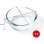 Travessa de Forno Pyrex 1450140 Vidro Borossilicato 1L 20x18 cm Airfryer