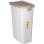 Contenedor Para Pienso Kerbl 40 L Hermético Con Junta De Goma, Tapa Con Cierre A Presión Y Ruedas, Cubeta Interior Extraíble Y Asas Integradas, Marrón Y Blanco