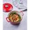 Cocotte De Hierro Fundido Esmaltado Cosy & Trendy Fontestic 24 Cm, 4,6 L, Rojo, Interior Blanco Esmaltado, Tapa Con Gotas, Apta Inducción Y Horno 200°c