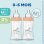 Dodie Sensation+ Pack De 3 Biberones De Cristal Anti-cólicos 270 Ml Para 0-6 Meses, Tetina De Silicona Flujo 2 (medio) Con Doble Válvula, Cuello Ancho, Forma Triangular