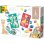 Ses Creative Sophie La Girafe Kit 2 En 1 Para Colorear Y Pintar Con Dedos, Desde 12 Meses, 6 Tarjetas, 4 Rotuladores De Bebé Hipoalergénicos Y 3 Pinturas Lavables