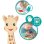 Ses Creative Sophie La Girafe Kit 2 En 1 Para Colorear Y Pintar Con Dedos, Desde 12 Meses, 6 Tarjetas, 4 Rotuladores De Bebé Hipoalergénicos Y 3 Pinturas Lavables