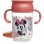 Thermobaby Disney Baby Minnie Vaso Entrenamiento 360° Antiderrames 395 Ml, Silicona Flexible, Asas Ergonómicas, Sin Bpa, Apto Desde 10 Meses