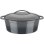 Gsw Grey Shadow Cocotte Oval De Hierro Fundido 33x25 Cm, 7l, Interior Esmaltado, Tapa Con Picots, Apta Para Inducción Y Horno 240°c