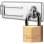 Cadenas Master Lock Pack Moraillon 89 mm Cadenas Laiton 40 mm 2 Clés