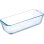 Pyrex Molde De Borosilicato Para Pan De Molde 28 Cm, 1,5 L, Apto Horno Y Congelador, Resistente -40°c A +300°c, Vidrio Antiarañazos Y Lavable En Lavavajillas