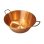 Bassine Baumalu 38 cm cuivre 9L poignées inox fond plat
