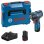 Bosch Professional Gds 12v-115 Atornillador De Impacto 12 V Brushless, 115 Nm, Carraca 3/8”, 2 Velocidades Powercontrol Y Led, Kit Con 2 Baterías 3,0 Ah Y L-boxx