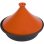 Cosy & Trendy Tajine De Hierro Fundido 30 Cm Naranja/negro, Tapa Esmaltada Cónica, Apto Inducción Y Horno, Interior Antiadherente (no Apto Lavavajillas)