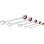 Bosch Professional 1600a02z3d Set De 5 Llaves Mixtas De Carraca 10-19 Mm Con Carraca Sin Dientes 1°